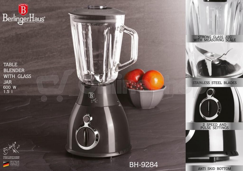 Stolní mixér BERLINGERHAUS BH-9284, Carbon PRO Line