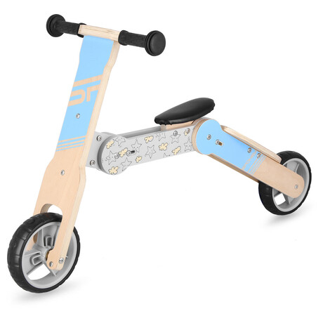 Spokey WOO-RIDE MULTI Devn dtsk odredlo a kolobka v jednom, modr