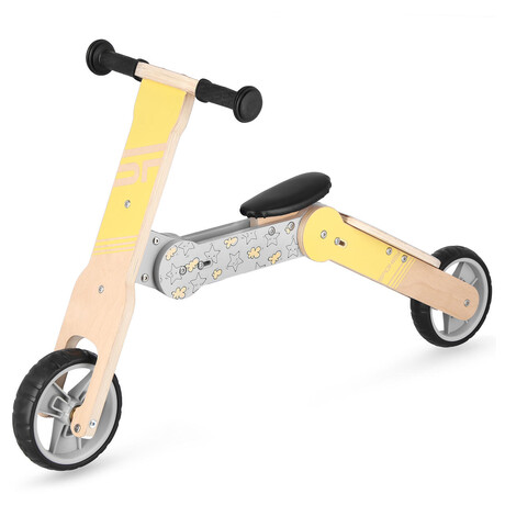 Spokey WOO-RIDE MULTI Devn dtsk odredlo a kolobka v jednom, lut