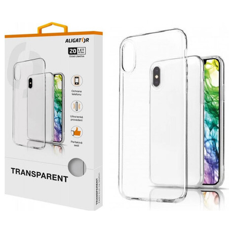 Pouzdro TRANSPARENT ALIGATOR Motorola Moto E7 Power