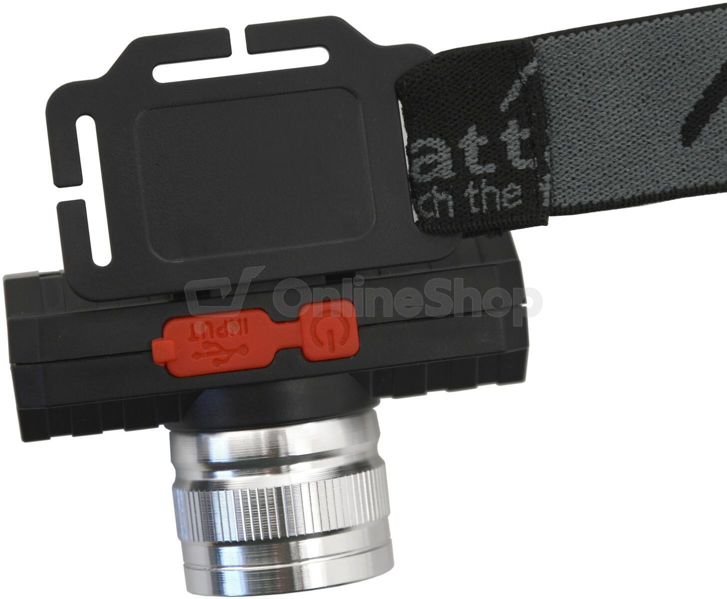 LED čelovka Cattara SCORPION 90lm ZOOM nabíjecí