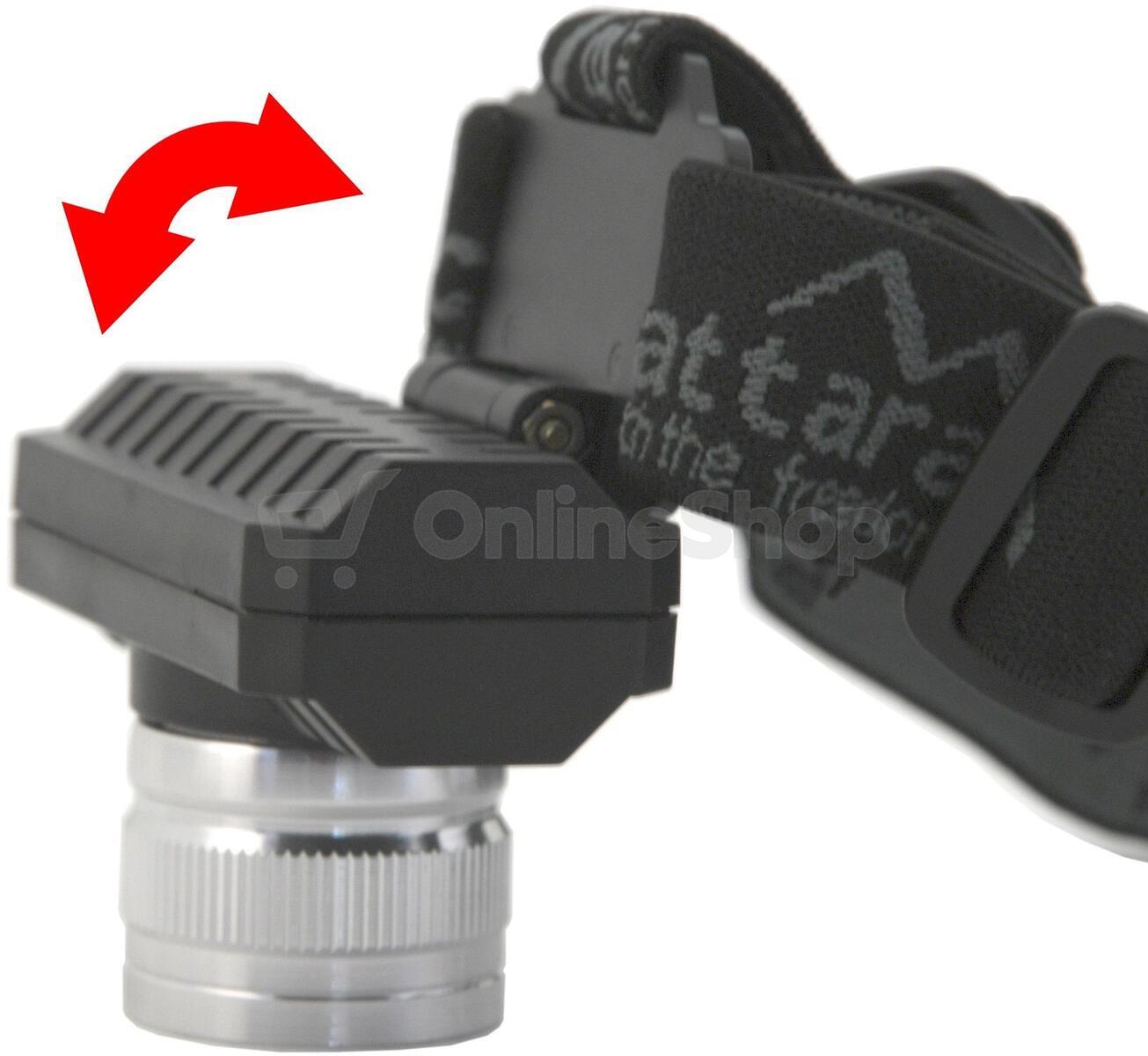 LED čelovka Cattara SCORPION 90lm ZOOM nabíjecí