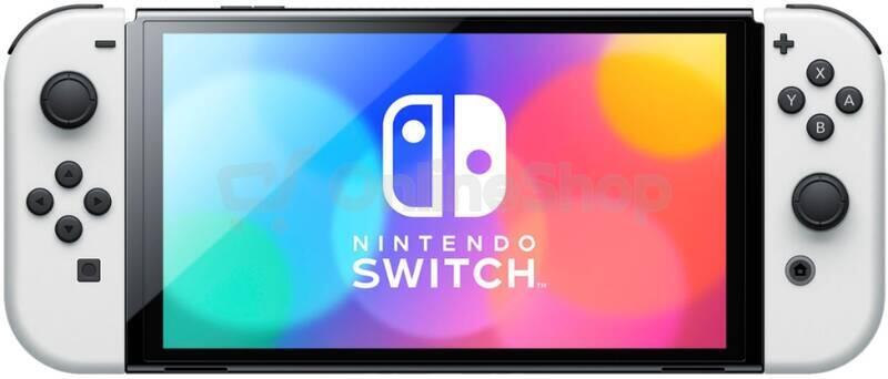 Herní konzole Nintendo Switch OLED, bílá
