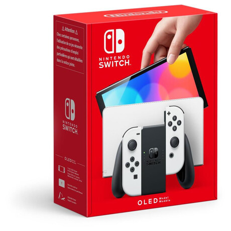 Nintendo Switch OLED, bílá (foto 6)