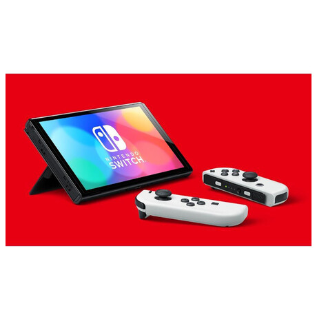 Nintendo Switch OLED, bílá (foto 5)