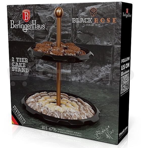 Etažér BERLINGERHAUS Black Rose Collection BH-6776 dvoupatrový