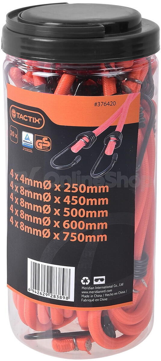 Sada natahovacích gum, 20 ks - TC376420 Tactix