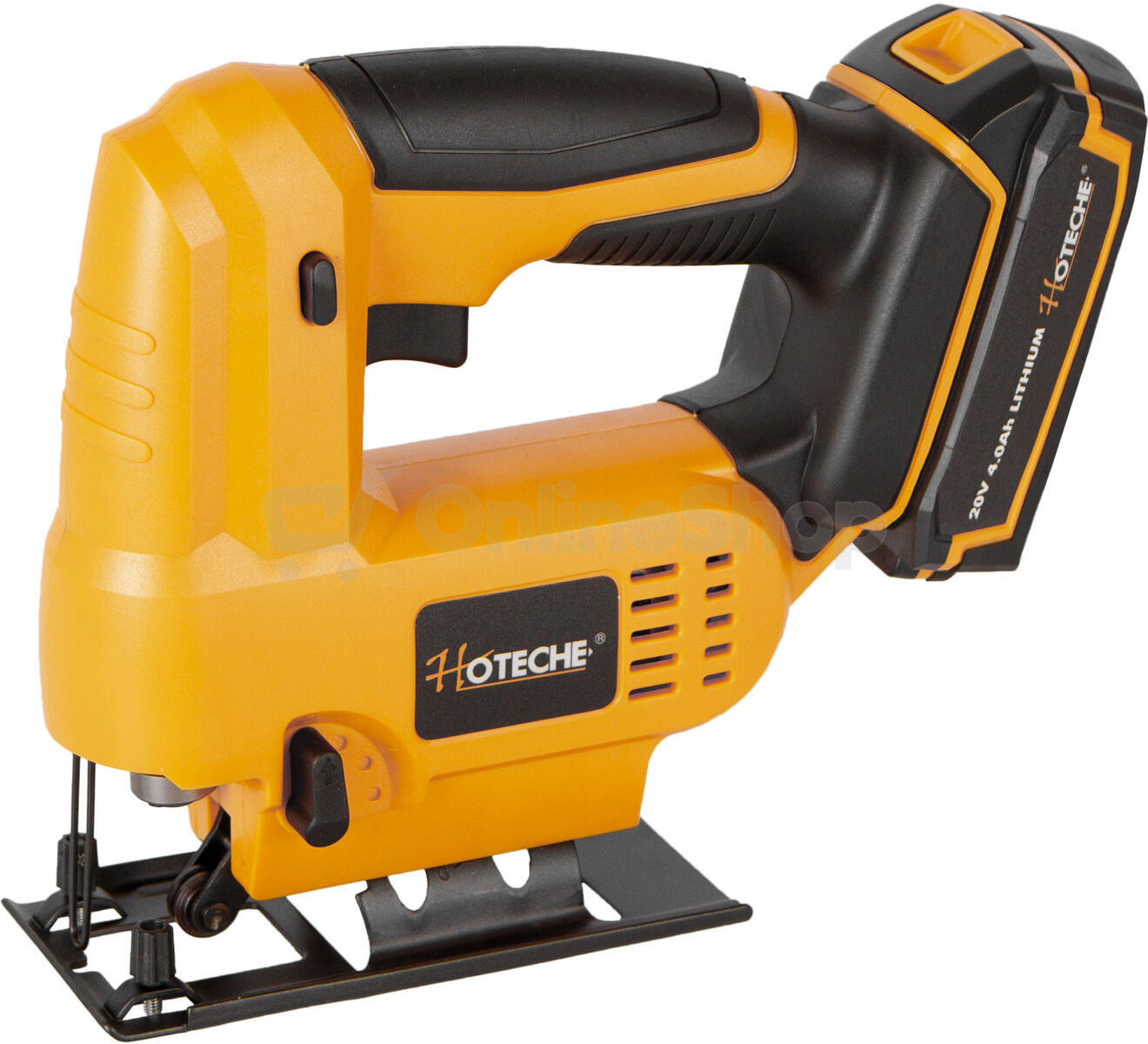 AKU přímočará pila Hoteche HTP800125B 20 V + 2 Ah baterie