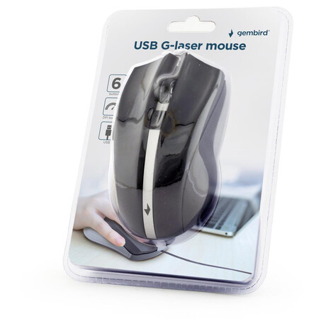 GEMBIRD hern my MUS-GU-02, G-laser, USB