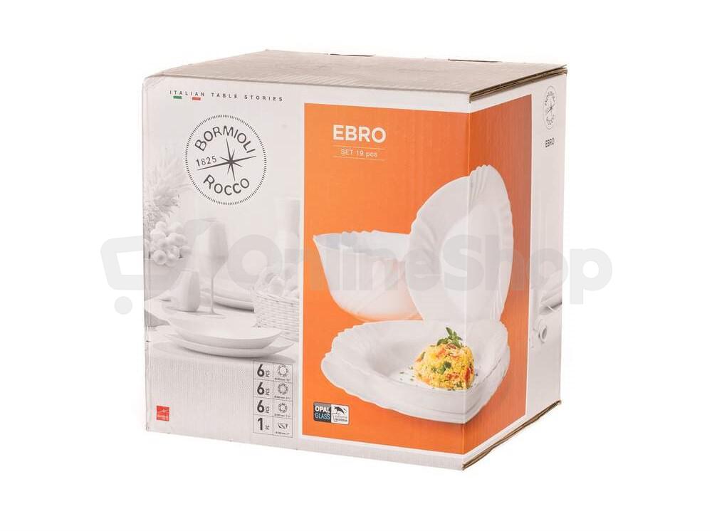 Sada jídelní BORMIOLI Ebro 19ks