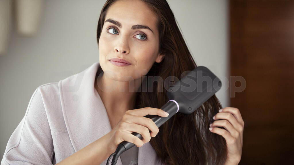 Nahřívací kartáč Philips BHH880/00 čierna