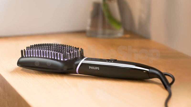 Nahřívací kartáč Philips BHH880/00 čierna