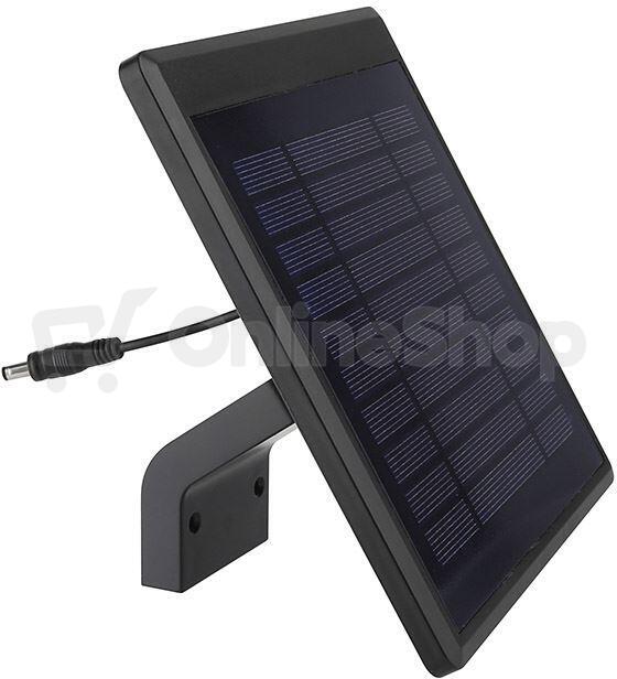 Solight LED solární osvětlení se senzorem, 11W, 1200lm, 3 CCT, Li-Ion, černá