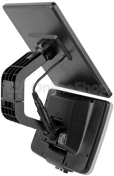 Solight LED solární osvětlení se senzorem, 11W, 1200lm, 3 CCT, Li-Ion, černá