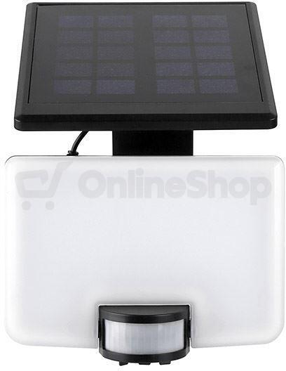 Solight LED solární osvětlení se senzorem, 11W, 1200lm, 3 CCT, Li-Ion, černá