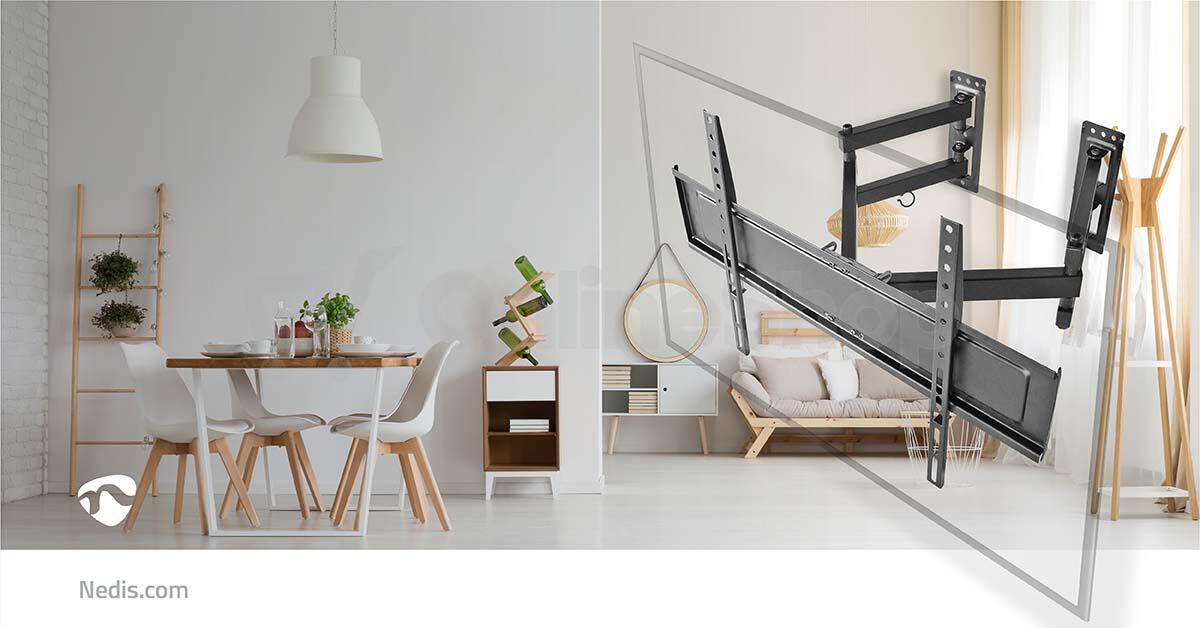 Nástěnný TV Držák Full Motion NEDIS TVWM5350BK