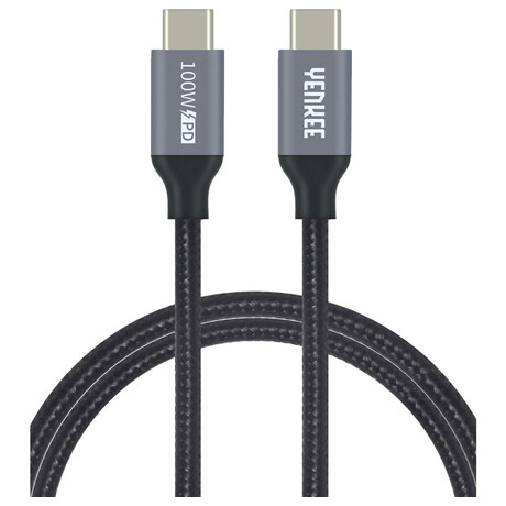 USB-C kabel Yenkee YCU 323 BK