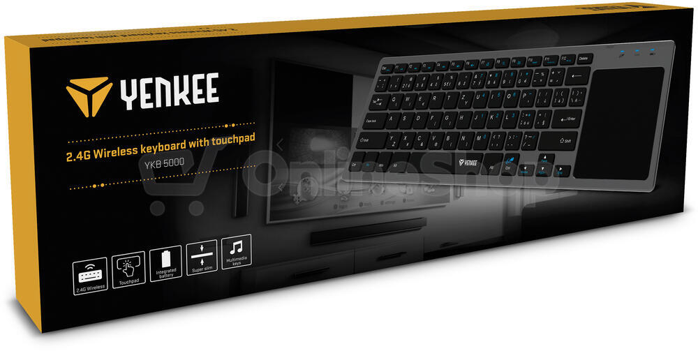 klávesnice Yenkee YKB 5000CS WL
