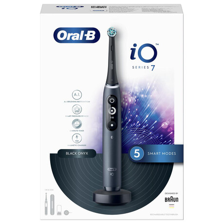 Elektrick zubn kartek Oral-B iO7 Series Black Onyx