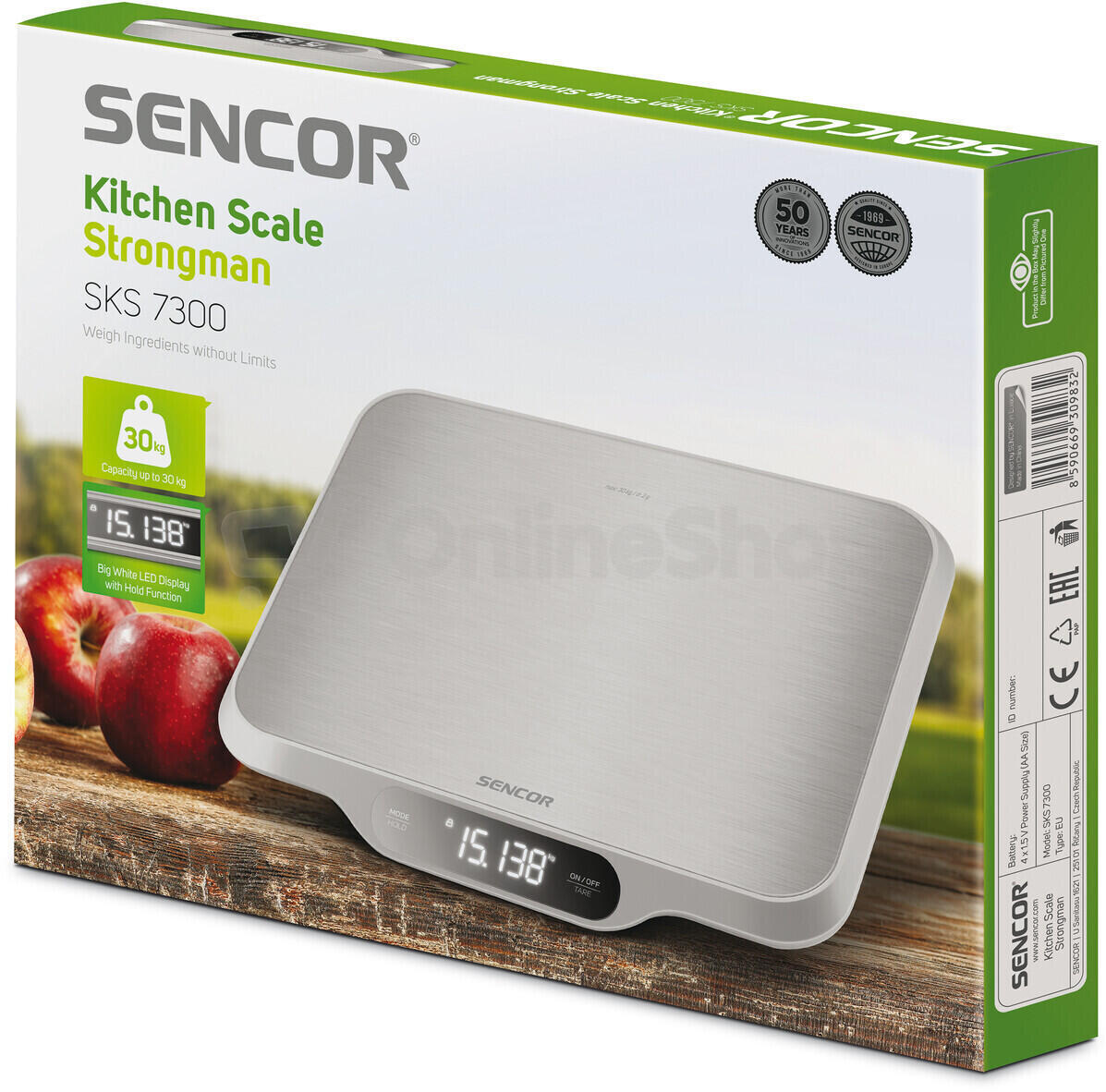 Kuchyňská váha Sencor SKS 7300