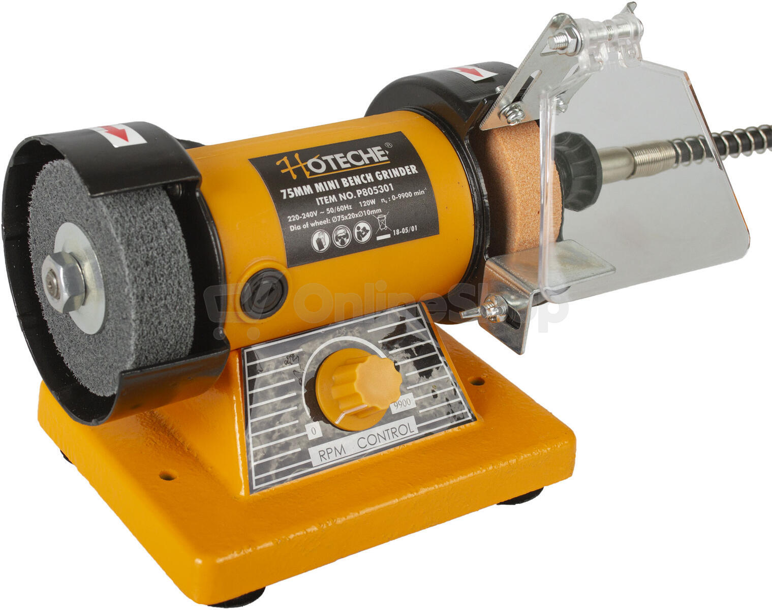Mini stolní bruska Hoteche HTP805301 120 W (75 mm)