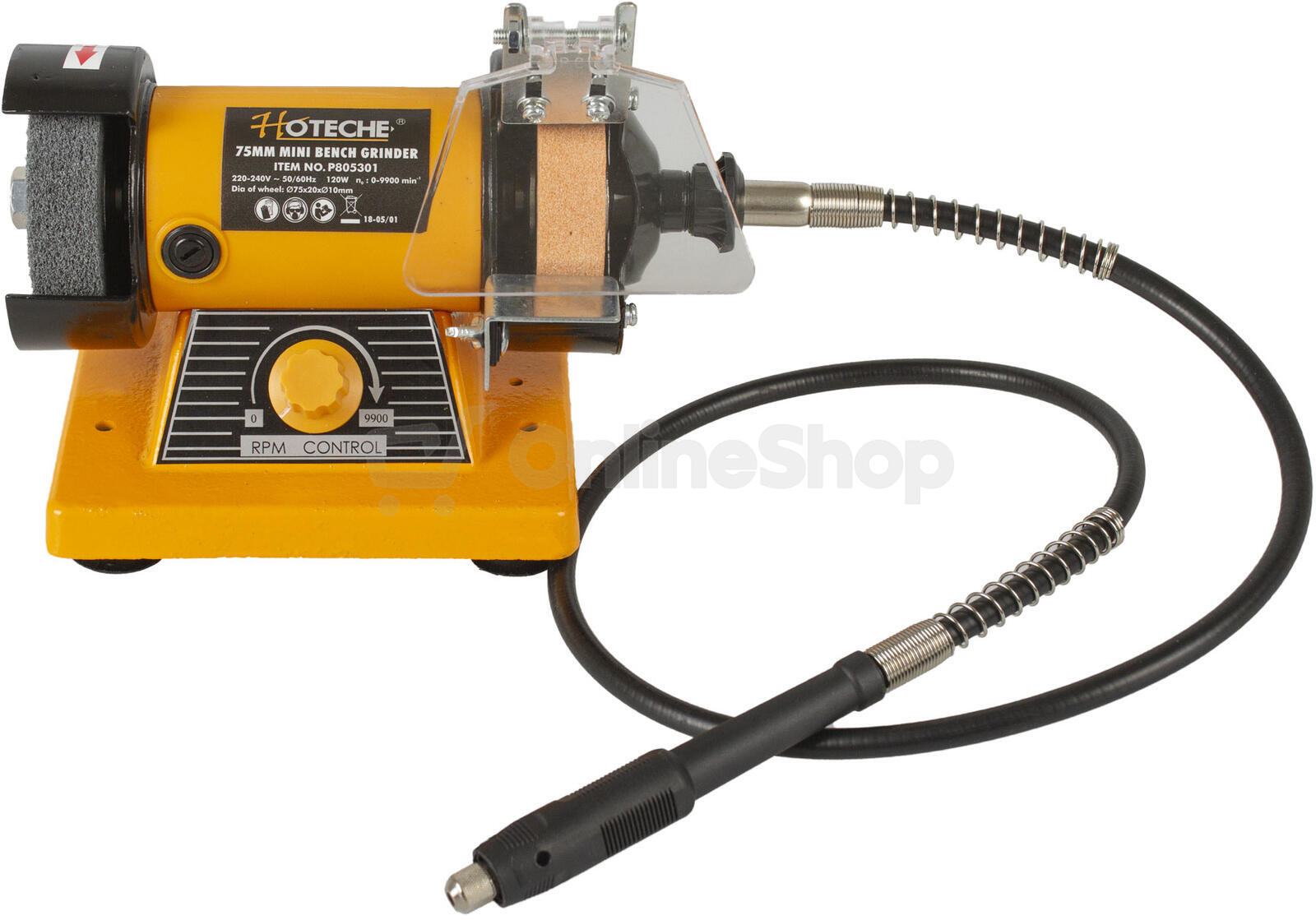 Mini stolní bruska Hoteche HTP805301 120 W (75 mm)