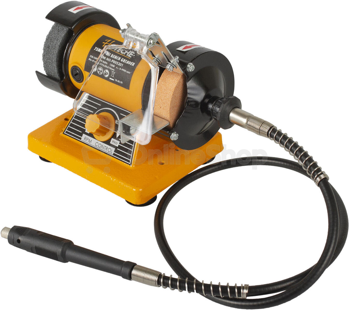 Mini stolní bruska Hoteche HTP805301 120 W (75 mm)