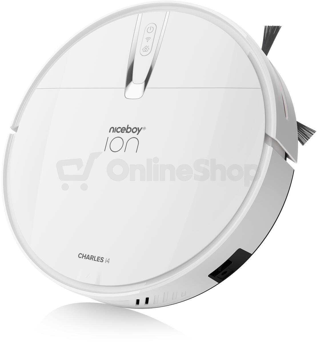 Robotický vysavač Niceboy ION Charles i4, bílý