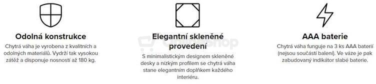 Osobní váha Niceboy ION black