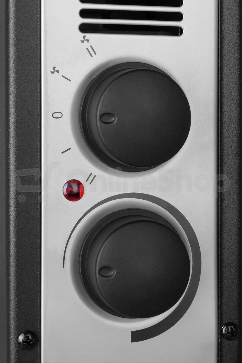 Konvektor ECG TK 2070, černý