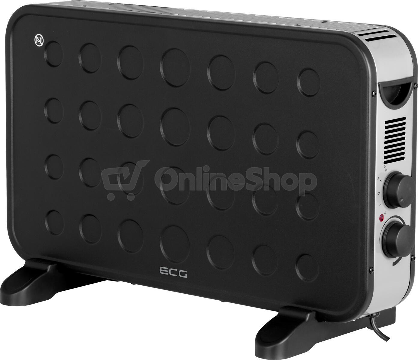 Konvektor ECG TK 2070, černý
