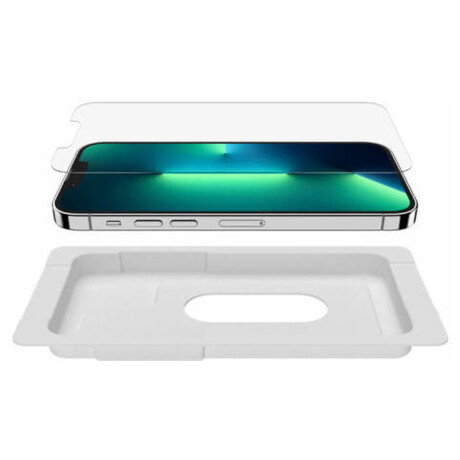 Belkin SCREENFORCE Tempered Glass Anti-Microbial ochrann sklo pro iPhone 14 / iPhone 13 / iPhone 13 Pro (OVA069zz)