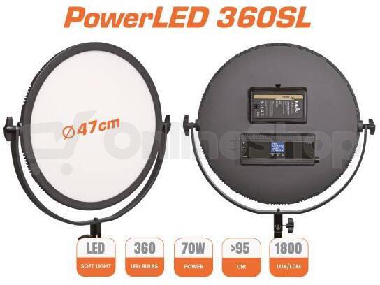 LED světlo Jupio PowerLED 360 Soft Light