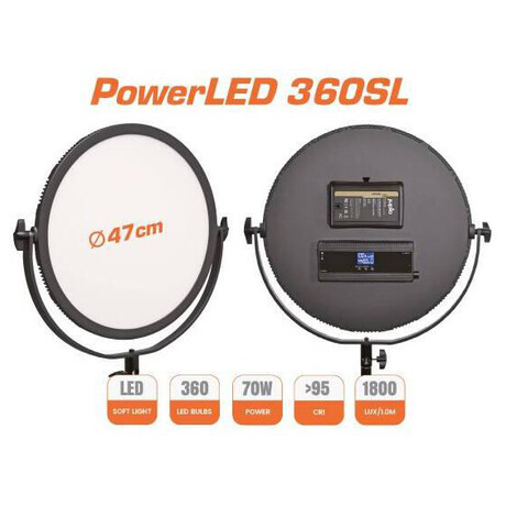 Jupio PowerLED 360 Soft Light (foto 9)