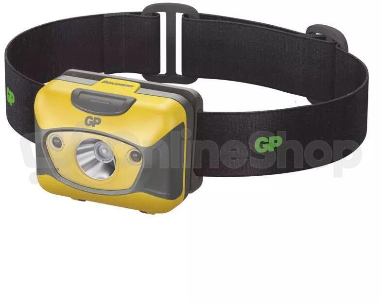 LED čelovka GP Discovery CH46, 300 lm (P8571)