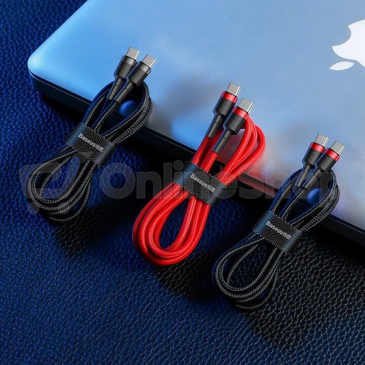 Nillkin baseus CATKLF-HG1 Cafule Kabel USB-C 60W 2m Gray/Black