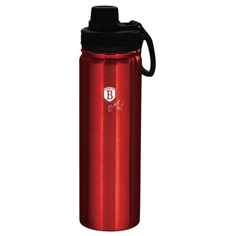 BERLINGERHAUS Lahev sportovn nerez 18/10 Burgundy Metallic Line 0,72 l BH-7761