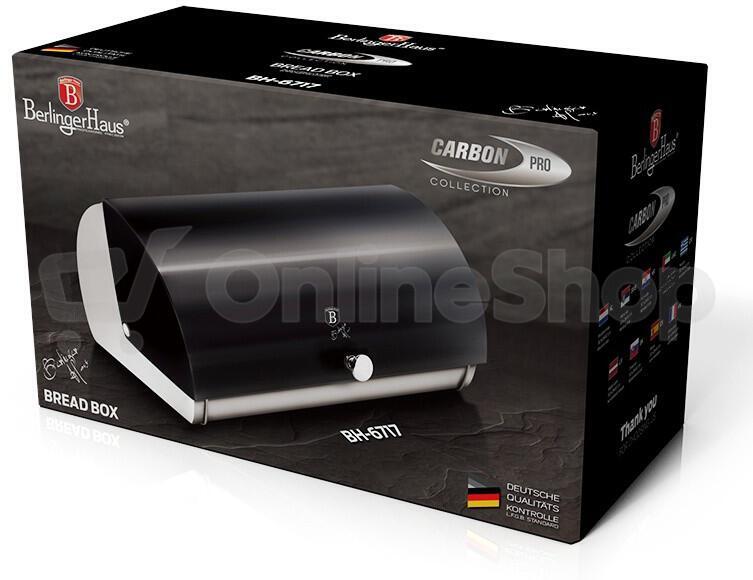 Chlebovka BERLINGERHAUS Carbon PRO Line BH-6717 | Skutečná fotografie prodávaného kusu | Skutečná fotografie prodávaného kusu | Skutečná fotografie prodávaného kusu | Skutečná fotografie prodávaného kusu | Skutečná fotografie prodávaného kusu