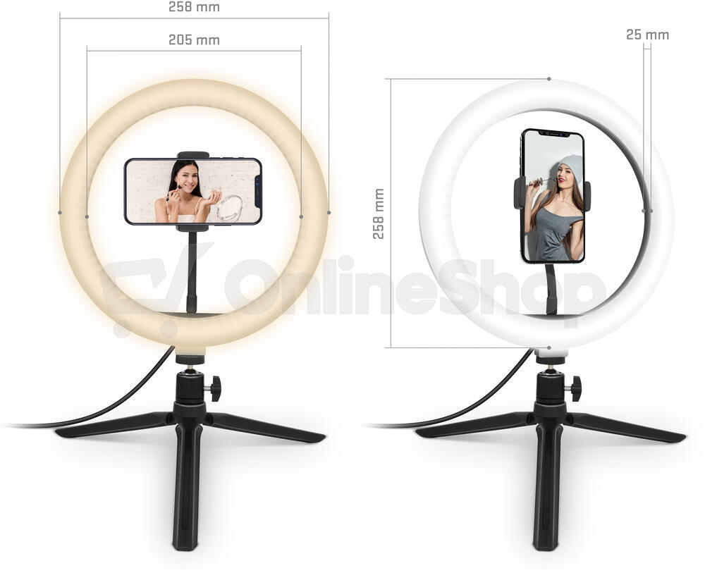 Držák telefonu Yenkee YSM 710 LED Ring