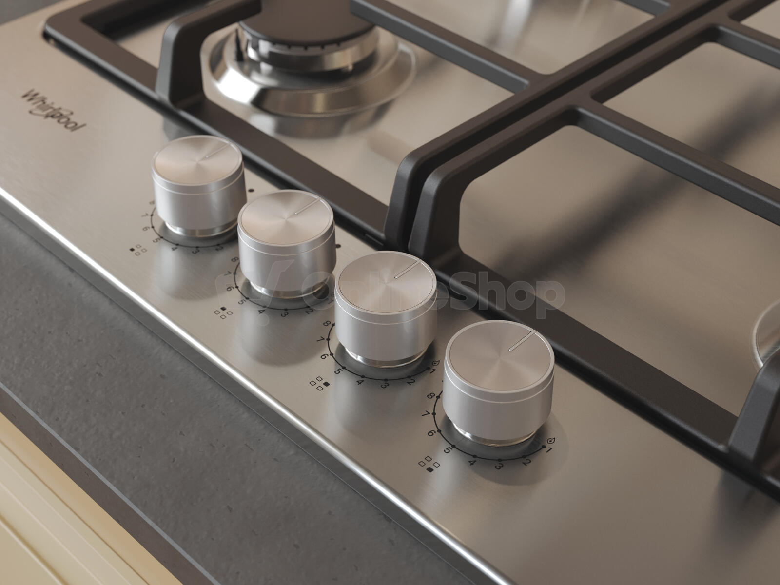 Plynová deska Whirlpool TKRL 660 IX