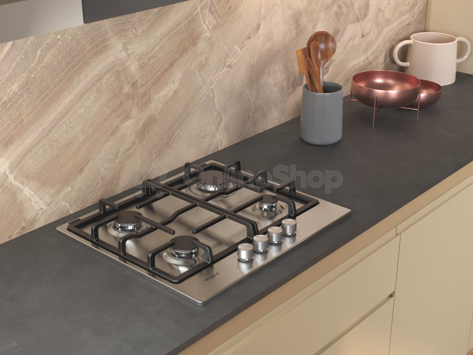 Plynová deska Whirlpool TKRL 660 IX