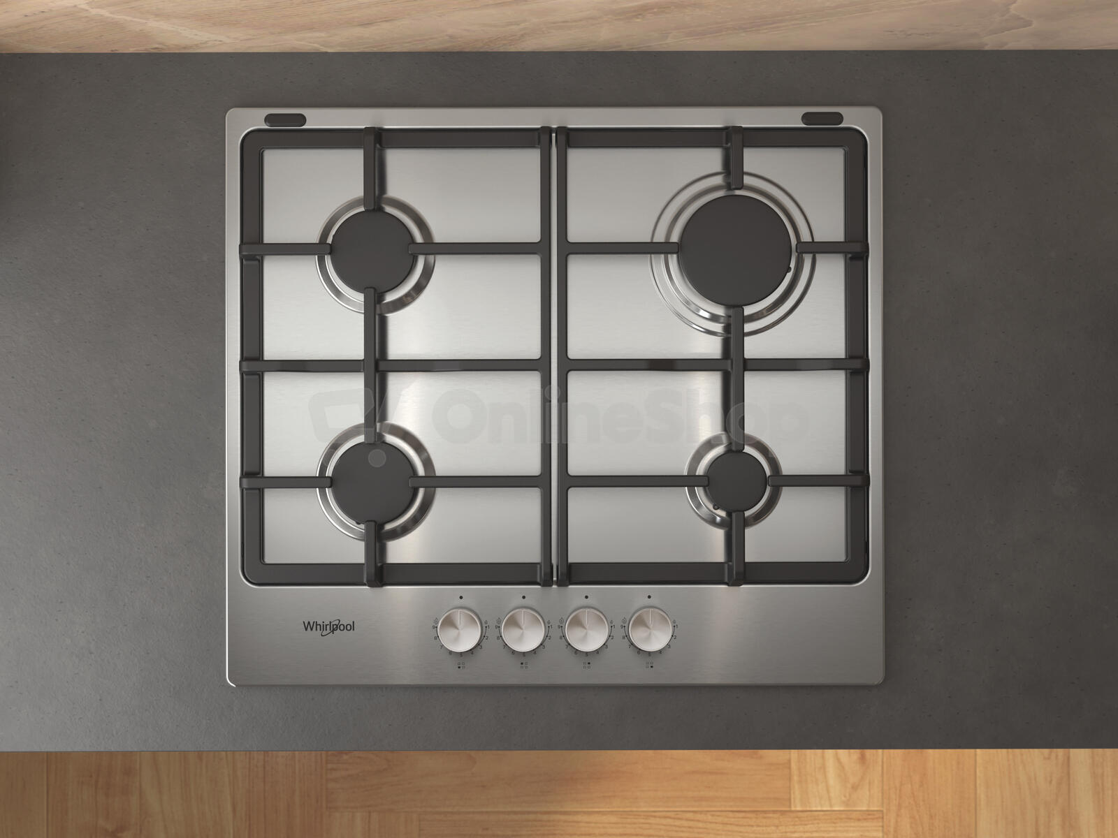Plynová deska Whirlpool TKRL 660 IX