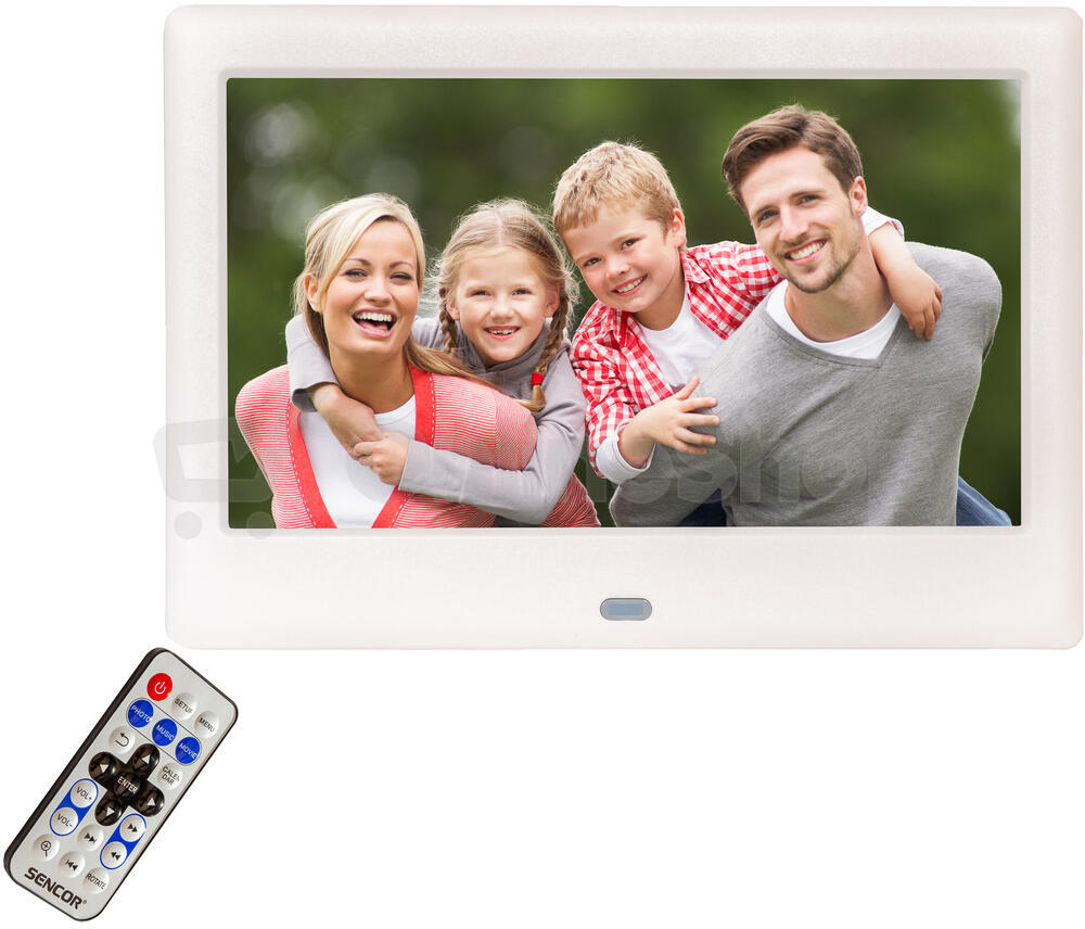 Digitální fotorámeček Sencor SDF 782 WH