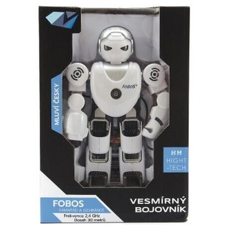 Interaktivn RC Robot Teddies FOBOS chodc, esky mluvc, 40cm