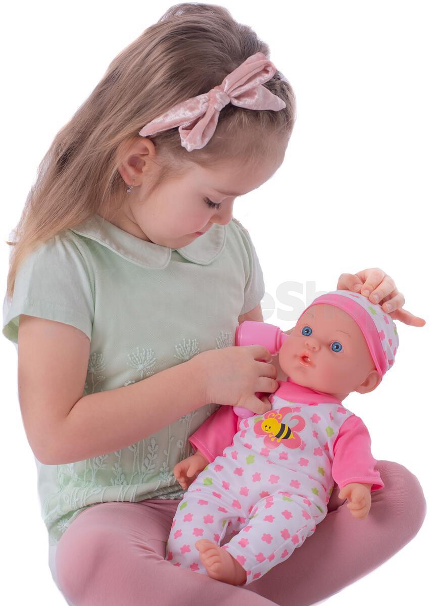Nemocné miminko Teddies se zvukem, 36cm