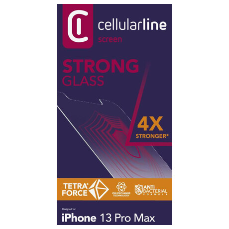 CellularLine TETRA FORCE GLASS pro Apple iPhone 13 Pro Max (foto 3)