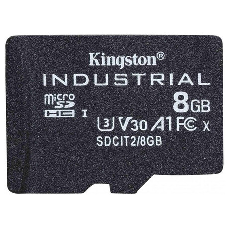 Kingston MicroSDHC karta 8GB Industrial C10 A1 pSLC Card Single Pack (SDCIT2/8GBSP)