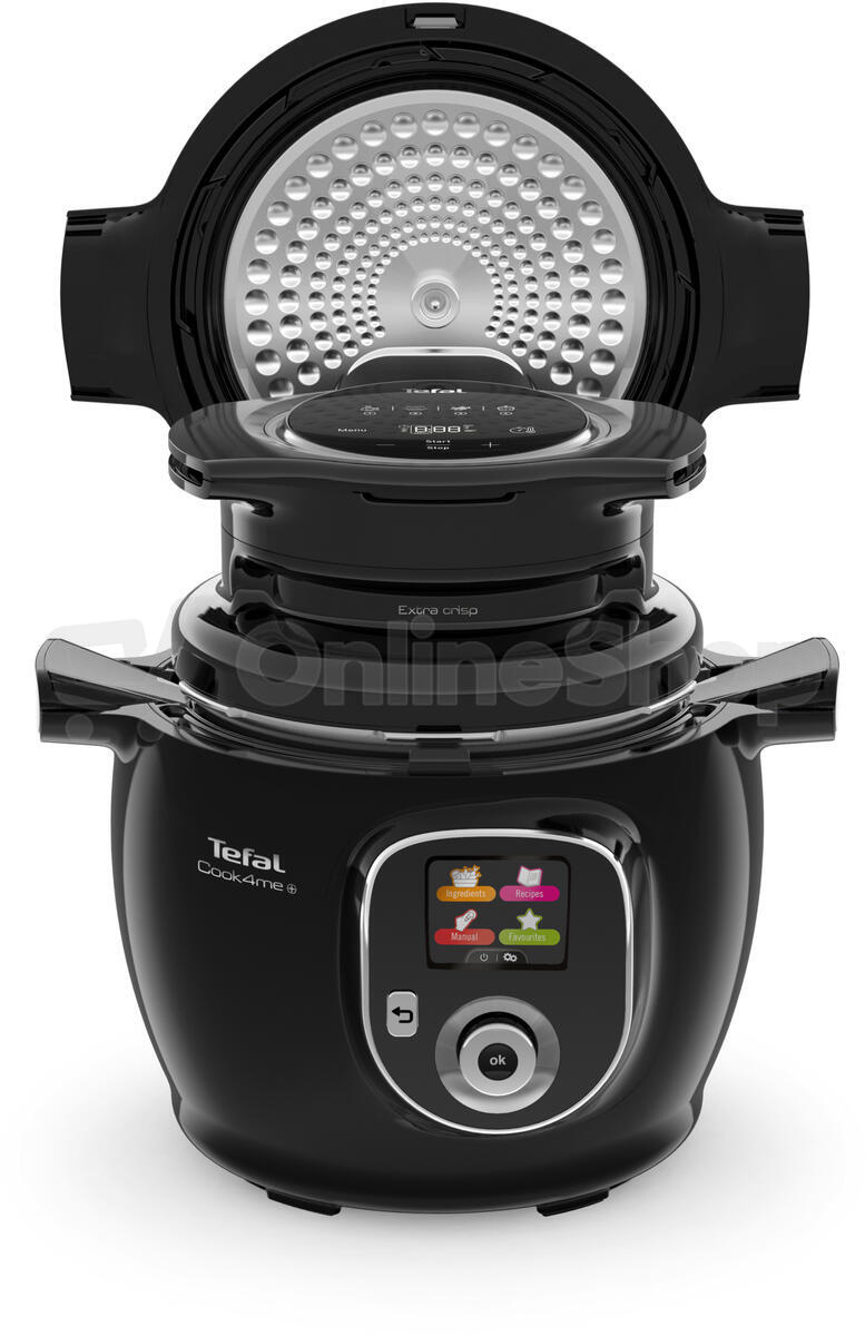 Multifunkční hrnec Tefal EXTRA CRISP LID EY150830 černý | Skutečná fotografie prodávaného kusu | Skutečná fotografie prodávaného kusu | Skutečná fotografie prodávaného kusu | Skutečná fotografie prodávaného kusu | Skutečná fotografie prodávaného kusu