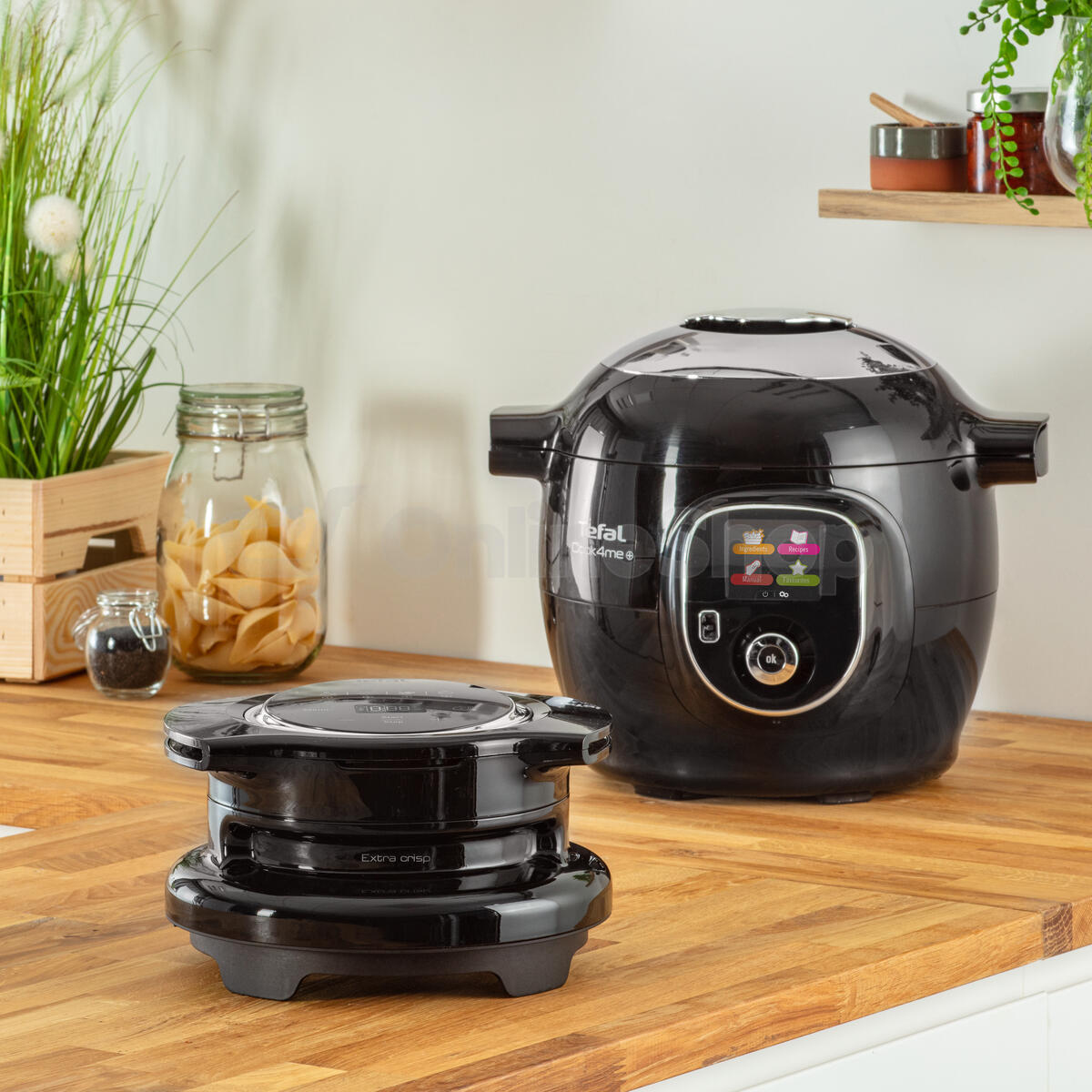 Multifunkční hrnec Tefal EXTRA CRISP LID EY150830 černý | Skutečná fotografie prodávaného kusu | Skutečná fotografie prodávaného kusu | Skutečná fotografie prodávaného kusu | Skutečná fotografie prodávaného kusu | Skutečná fotografie prodávaného kusu