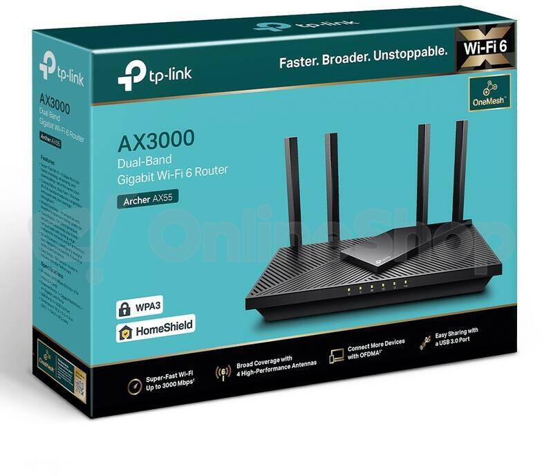 WiFi router TP-Link Archer AX55